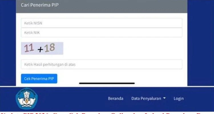 Cara Cek Penerima Bansos PIP 2026 dan Syaratnya