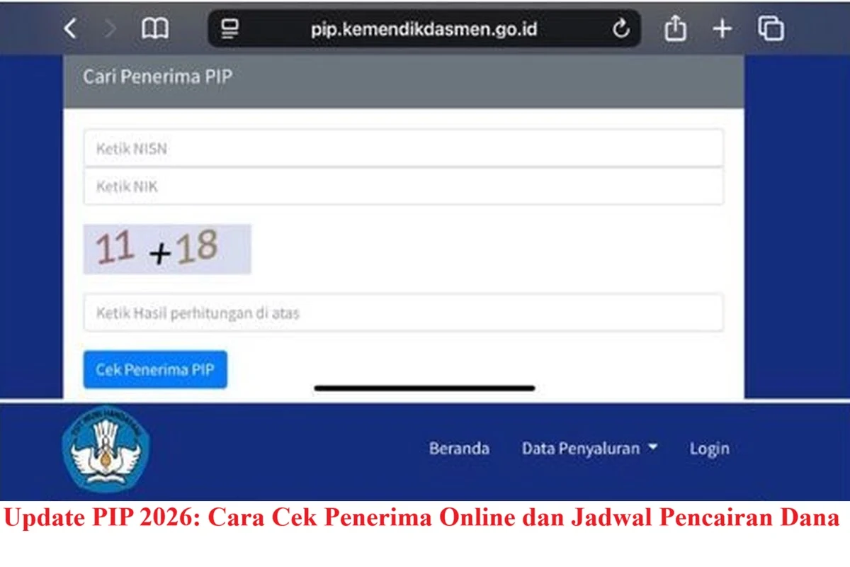 Cara Cek Penerima Bansos PIP 2026 dan Syaratnya