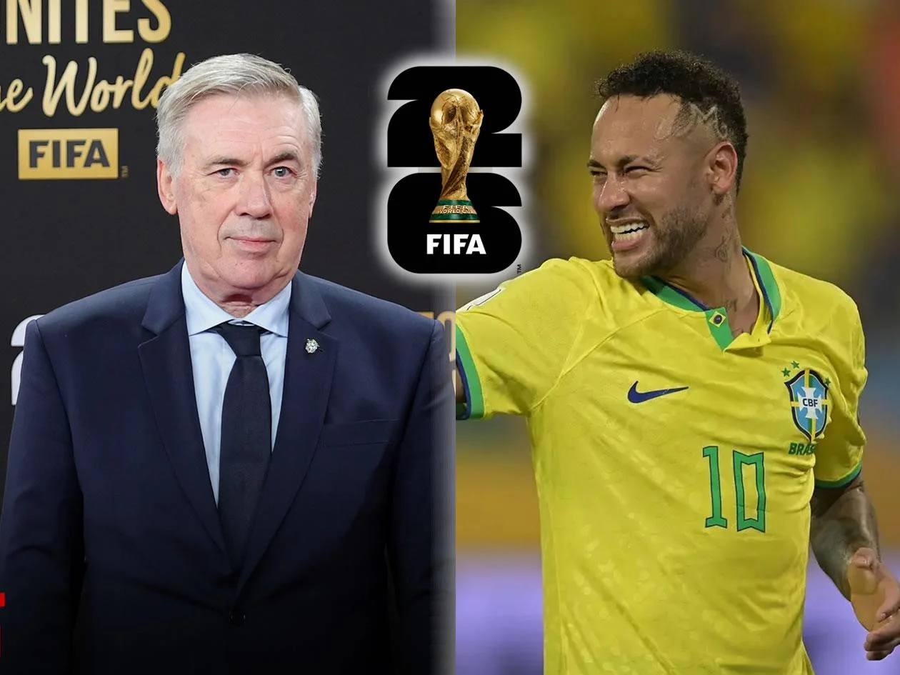 Carlo Ancelotti: Neymar Akan Membela Brasil di Piala Dunia 2026 Meski Cedera