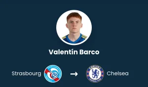 Chelsea Resmi Datangkan Valentin Barco dari Strasbourg