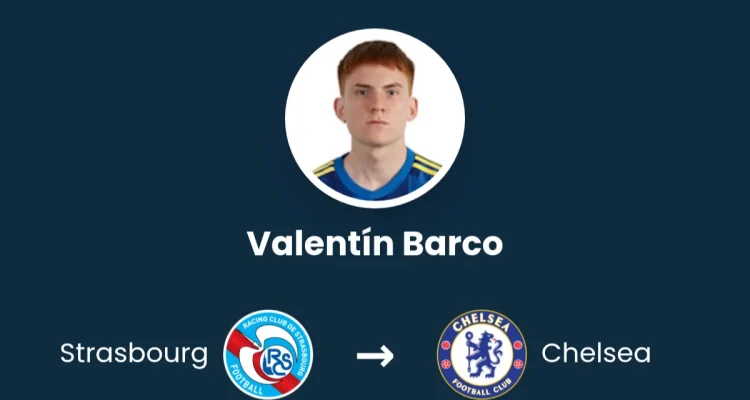 Chelsea Resmi Datangkan Valentin Barco dari Strasbourg