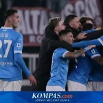 Como vs Napoli Berakhir Imbang 0-0, Peluang Scudetto Napoli Kian Terancam