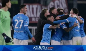 Como vs Napoli Berakhir Imbang 0-0, Peluang Scudetto Napoli Kian Terancam