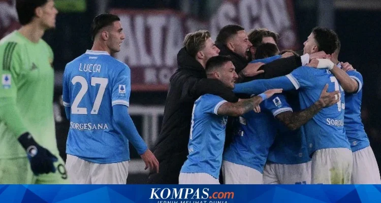 Como vs Napoli Berakhir Imbang 0-0, Peluang Scudetto Napoli Kian Terancam