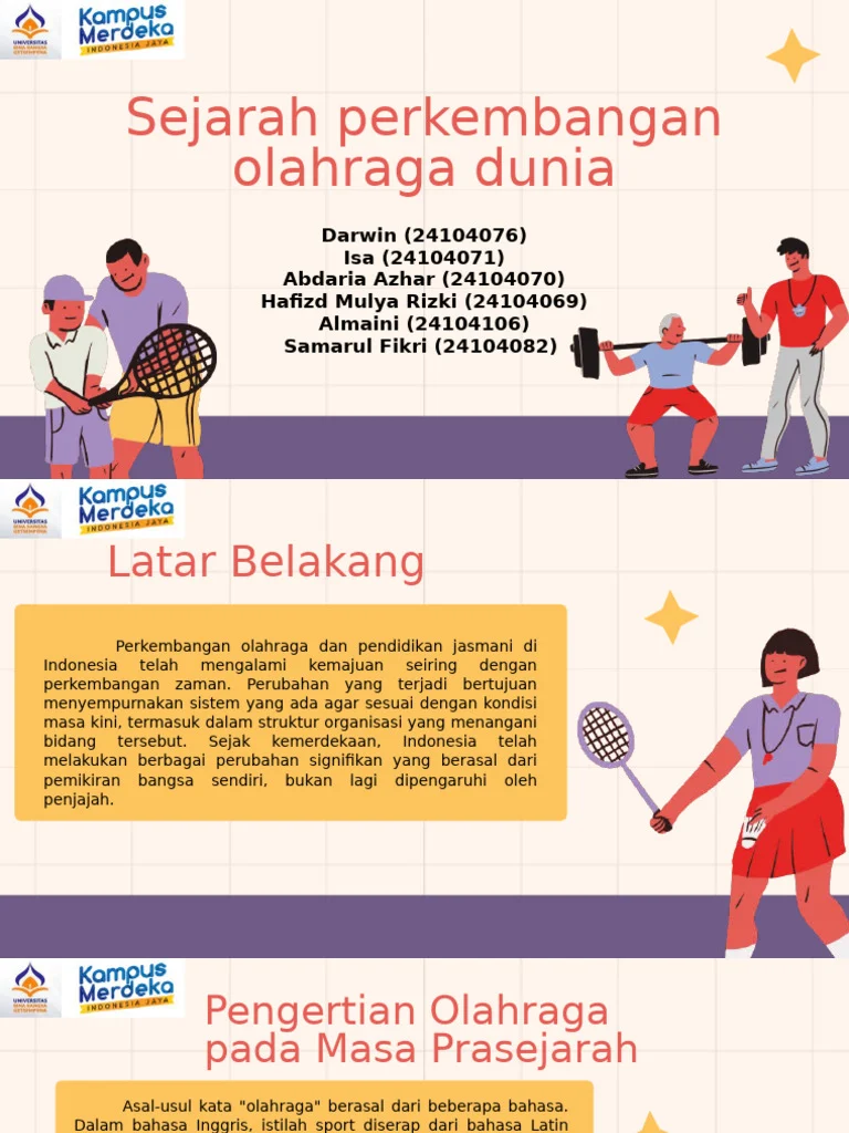 Dunia Olahraga Mengalami Perkembangan Pesat