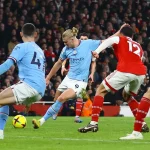 Erling Haaland Bersinar, Manchester City Tekan Arsenal di Puncak Klasemen