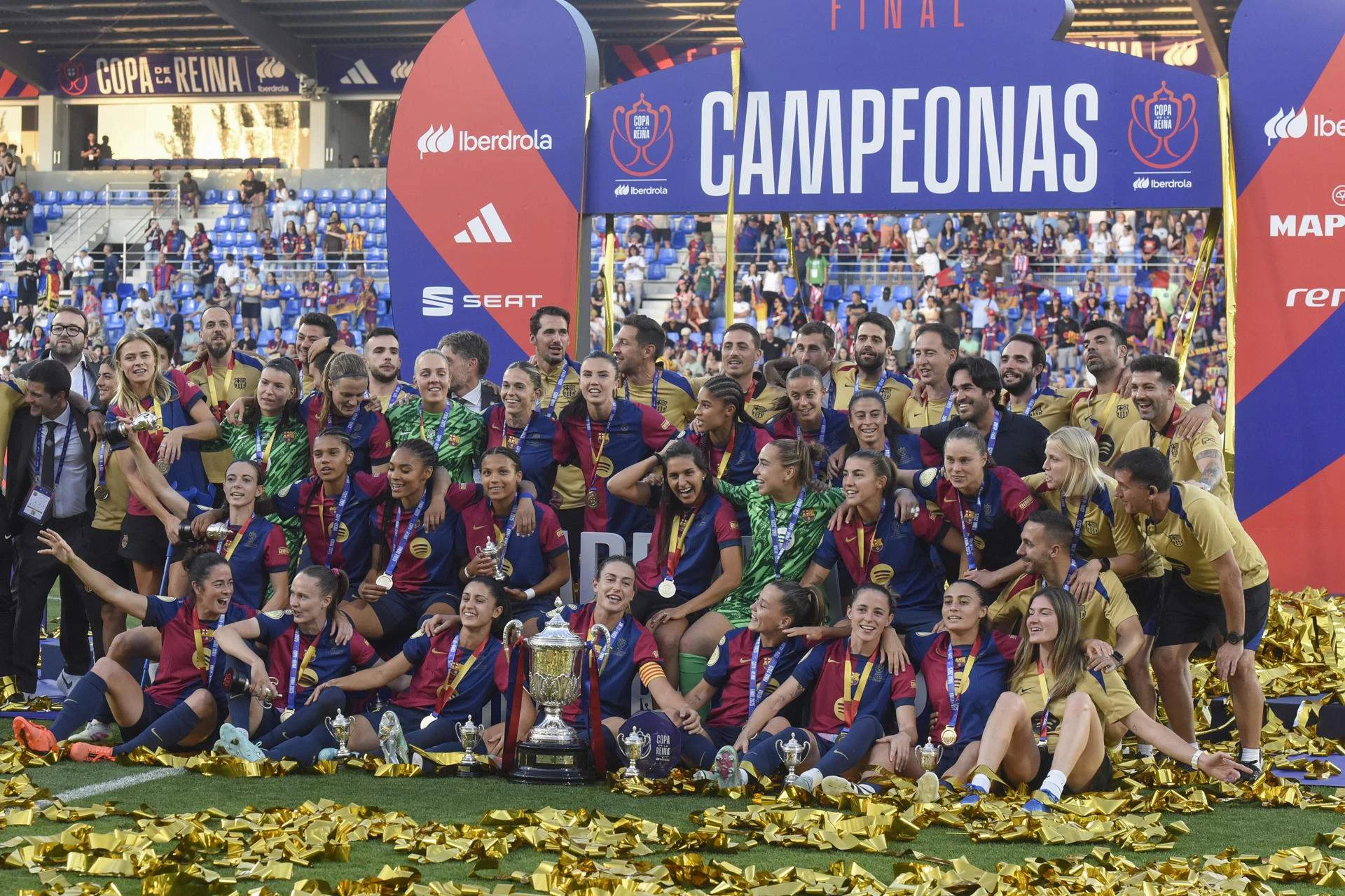 FC Barcelona Femini Juara Copa de la Reina Setelah Mengalahkan Atlético Madrid