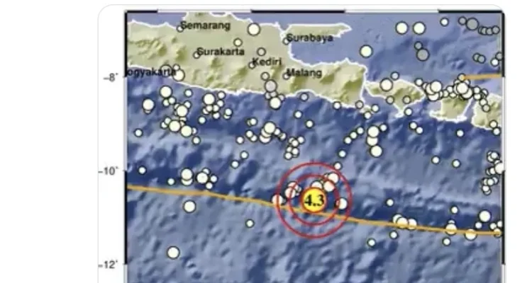 Gempa Bumi Jember Terasa hingga Bali, BMKG: Tidak Berpotensi Tsunami