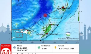 Gempa Magnitudo 6,7 Guncang Kepulauan Tanimbar, Masyarakat Diminta Waspada