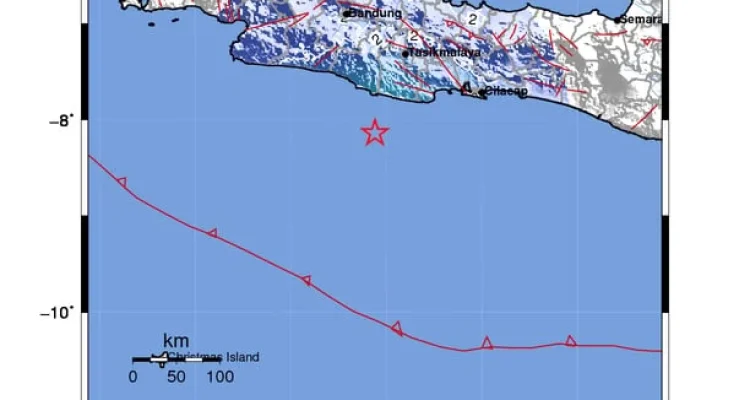 Gempa Pangandaran Magnitudo 4,2 Guncang Jawa Barat, Tidak Berpotensi Tsunami