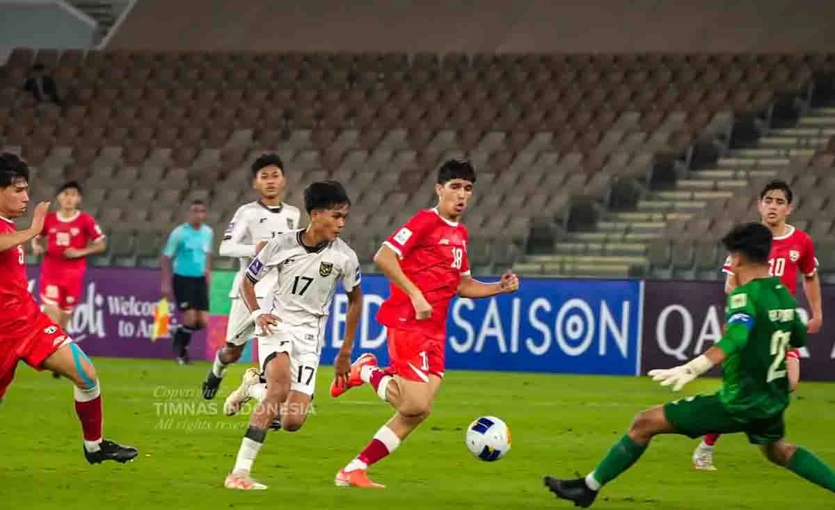 Gol Menit Akhir Bawa Indonesia Menuju Kemenangan Atas Tiongkok di Piala Asia U-17