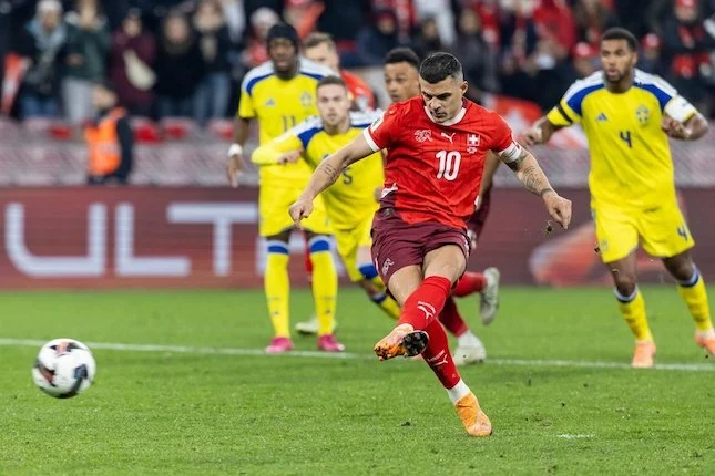 Granit Xhaka Siap Pimpin Swiss di Piala Dunia 2026