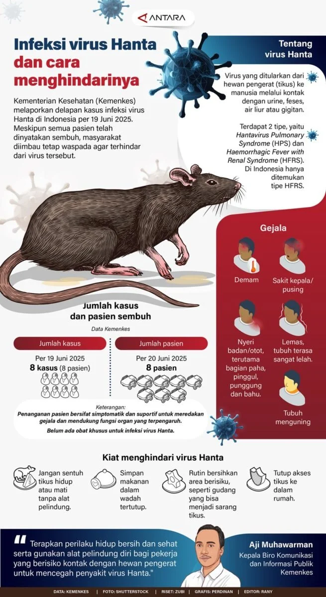 Hantavirus: Gejala, Penyebab, dan Risiko Penularannya di Indonesia