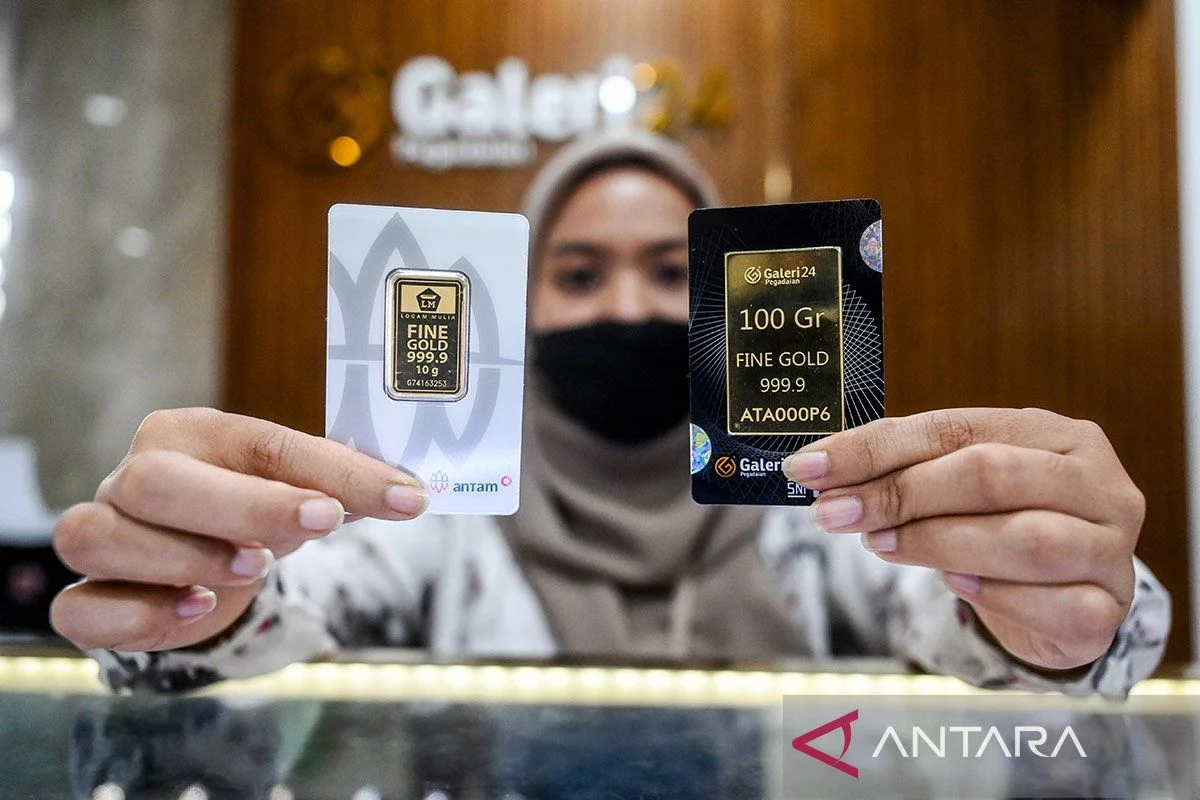 Harga Emas UBS & Galeri 24 di Pegadaian Hari Ini