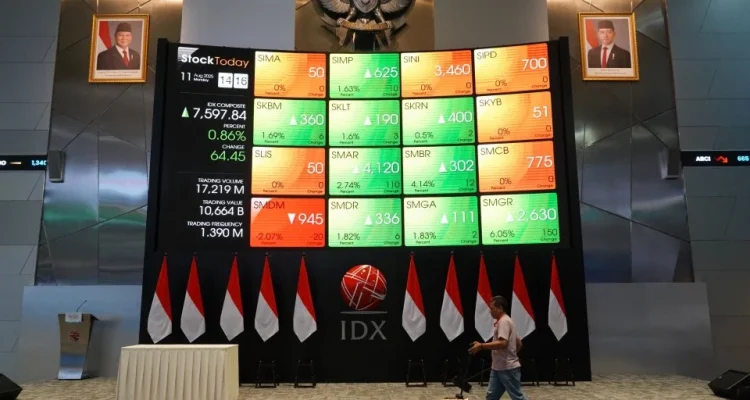 IHSG Bergejolak, Saham MDKA Jadi Pendorong Kenaikan