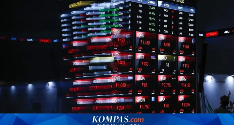 IHSG Terjun ke Zona Merah, Ini Saham Top Leaders dan Laggards Sepekan