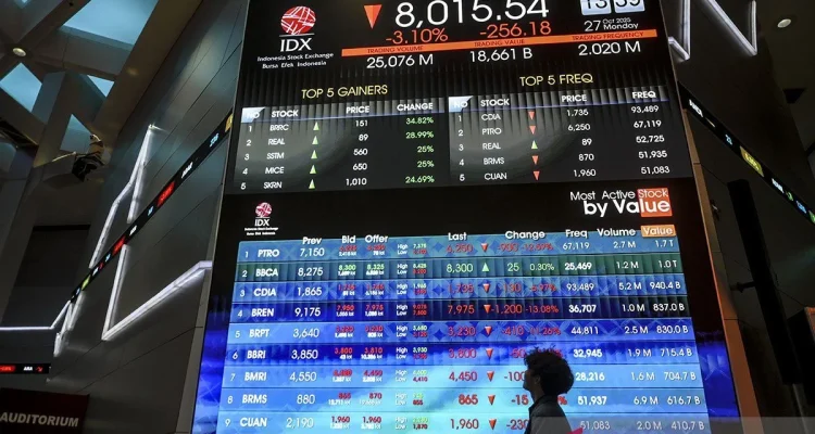 IHSG Turun 2,76% di Sesi I, Saham Properti dan Komoditas Melemah