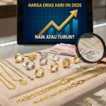 Inflasi April 2026 Turun 0,13 %; Harga Emas Perhiasan Kembali Menurun Usai Reli 30 Bulan