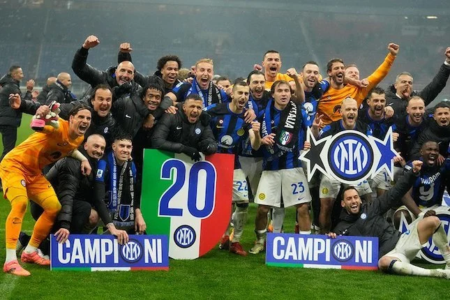 Inter Milan Resmi Juara Serie A 2025/2026 dengan Kemenangan Telak dan Kontribusi Gelandang Utama