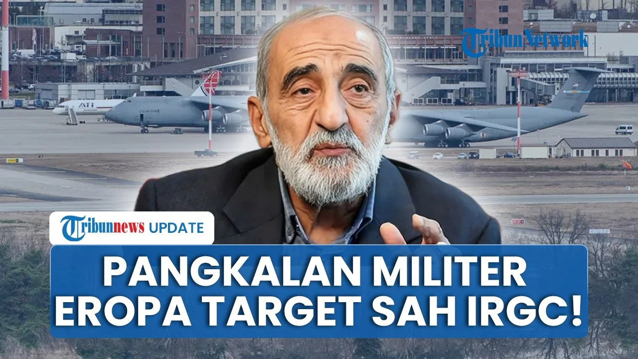 Iran Ancam Ratakan Pangkalan Militer Eropa yang Dikendalikan AS