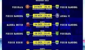 Jadwal Persib Main di Sumpah Pemuda: Siaran, Statistik, dan Dampak pada Klasemen