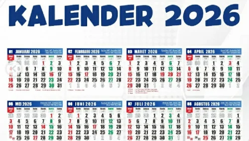 Kalender 2026: Semua Long Weekend, Cutinya, dan Momen Astrologi yang Wajib Diketahui