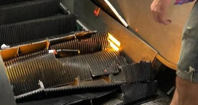 Kejadian Tak Terduga: Escalator di Roma Ambruk, Penggemar CSKA Moscow Terluka
