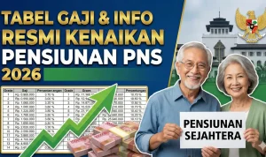 Kenaikan Gaji PNS 2026 dan Pencairan Gaji ke-13 Pensiunan: Apa yang Perlu Diketahui