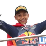 Kiandra Ramadhipa Tampil Memukau di Red Bull MotoGP Rookies Cup 2026