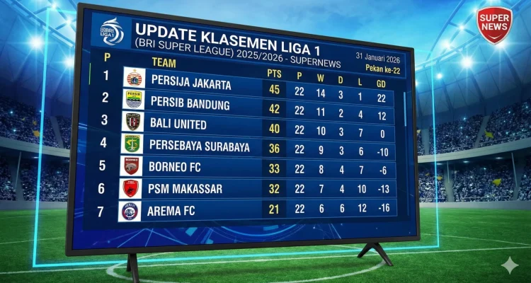 Klasemen Liga 1 2026 Terbaru: Update Terkini dan Prediksi Masa Depan