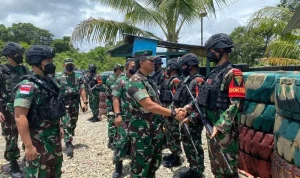 Komando Gabungan Wilayah Pertahanan III Berhasil Sita Senjata dan Amunisi Milik OPM di Papua