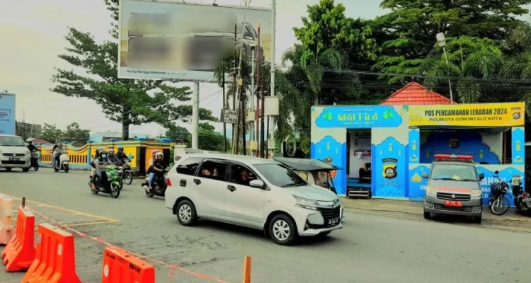 Konvoi Kelulusan di Kota Gorontalo Picu Kemacetan, Polisi Turun Tangan