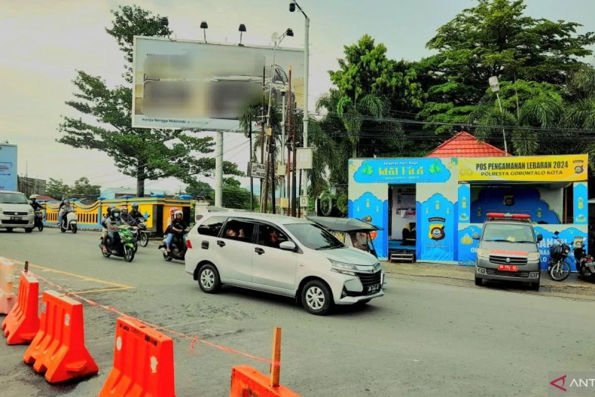 Konvoi Kelulusan di Kota Gorontalo Picu Kemacetan, Polisi Turun Tangan
