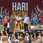 KSPSI Ungkap Prabowo Desain Kaos May Day 2026, Janji Kejutan Besar untuk Buruh