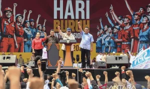 KSPSI Ungkap Prabowo Desain Kaos May Day 2026, Janji Kejutan Besar untuk Buruh