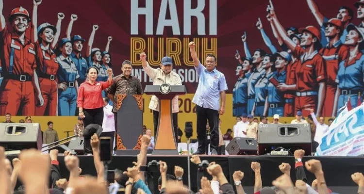 KSPSI Ungkap Prabowo Desain Kaos May Day 2026, Janji Kejutan Besar untuk Buruh