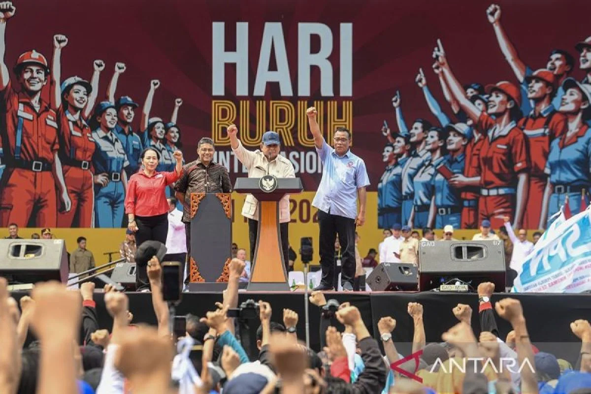 KSPSI Ungkap Prabowo Desain Kaos May Day 2026, Janji Kejutan Besar untuk Buruh