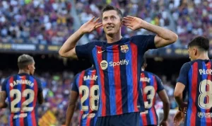 Lewandowski Pecahkan Rekor Ronaldo di La Liga, Barcelona Juara