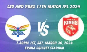LSG Vs PBKS: Pertarungan Sengit di Ekana Stadium