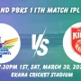 LSG Vs PBKS: Pertarungan Sengit di Ekana Stadium
