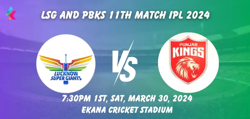 LSG Vs PBKS: Pertarungan Sengit di Ekana Stadium