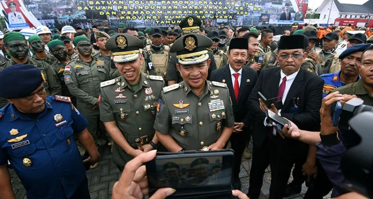 Mendagri puji TNI, Damkar, Satpol PP, dan Linmas atas peran strategis jaga inflasi serta stabilitas nasional