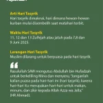 Mengenal Hari Tasyrik: Makna, Amalan, dan Larangan