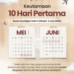 Mengenal Keutamaan 10 Hari Pertama Dzulhijjah dan Persiapan Menuju Idul Adha