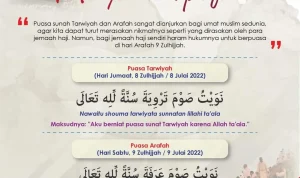 Mengenal Puasa Tarwiyah dan Arafah: Keutamaan, Doa, dan Amalan