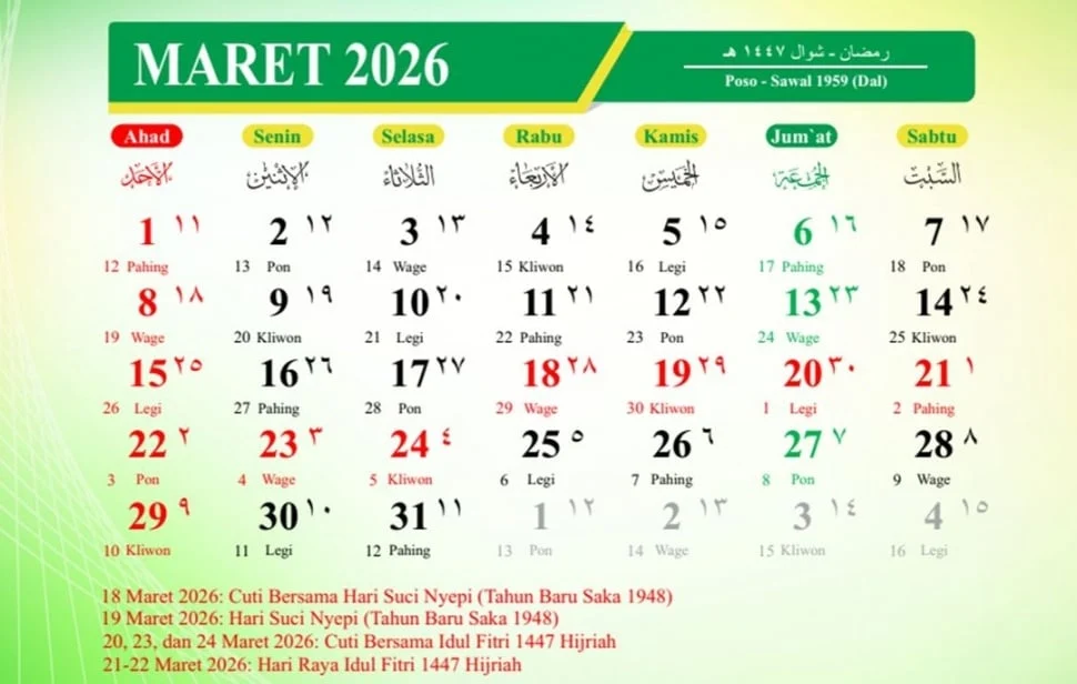 Menyambut Tanggal 1 Dzulhijjah 2026: Idul Adha, Takbiran, dan Hari Lahir Pancasila