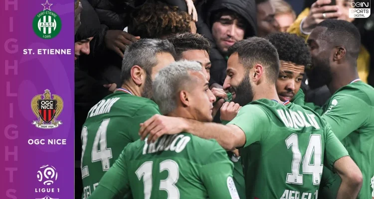 Nice Menghancurkan Saint-Etienne 4-1, Tetap Bertahan di Ligue 1