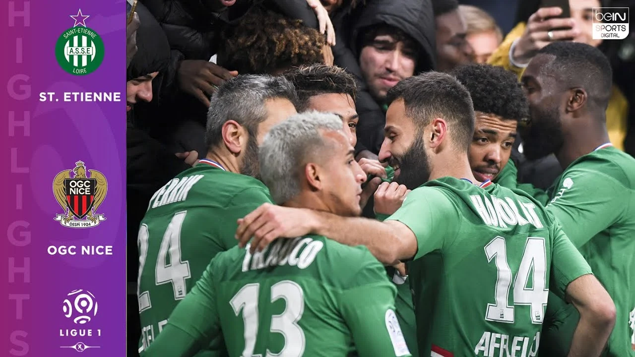 Nice Menghancurkan Saint-Etienne 4-1, Tetap Bertahan di Ligue 1