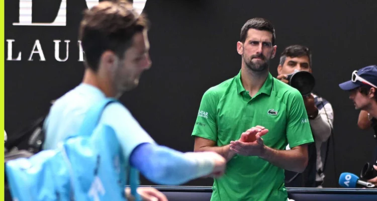 Novak Djokovic dan Lorenzo Musetti: Cedera dan Persaingan di Dunia Tenis