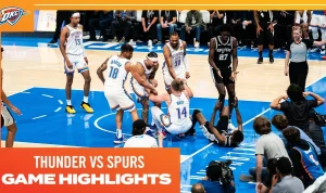 OKC Thunder Raih Kemenangan Telak atas San Antonio Spurs di Game 3